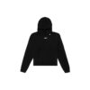Black Wavy Logo Slogan Printing Loose Fit