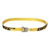 BlackLetters Logo Mini Short Belt Yellow