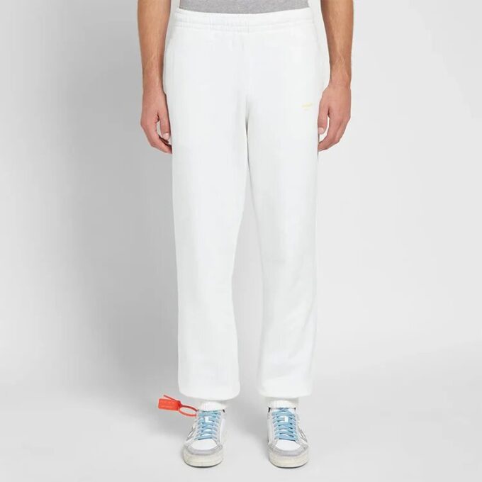 Blended Fabrics Street Style Plain Cotton Logo Pants