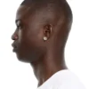 Bling Square Mono Earring