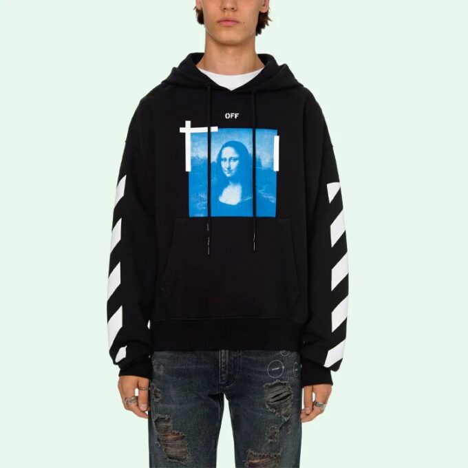Blue Monalisa Over Hood “Black”