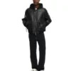 Book Fleece Hoodie Bomber