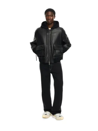 Book Fleece Hoodie Bomber