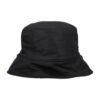 Bookish Embroidered-Logo Bucket Hat “Black”