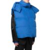 Bounce down-feather Hooded Jacket “Blue”