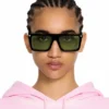 Bridgeport Green Lens Sunglasses