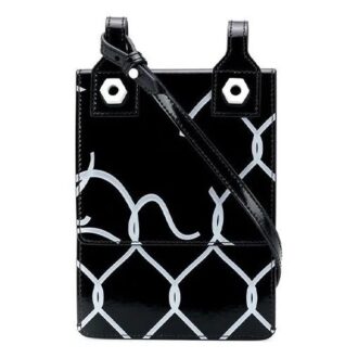 Broken Fence Postman Shoulder Bag Men Black