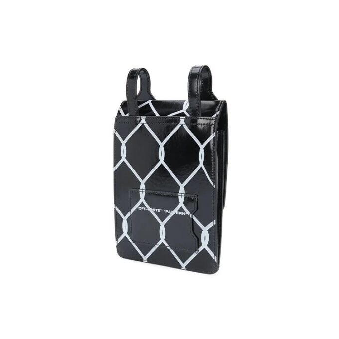 Broken Fence Postman Shoulder Bag Men Black