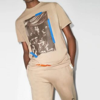 Browns 50 Co-branded Caravaggio Men Cream Color