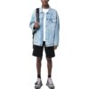 Brush Arrow Bermuda Shorts “Black”
