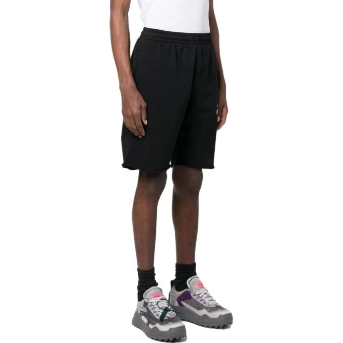 Brush Arrow Bermuda Shorts “Black”