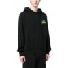 Brush Arrows Slim Skate Hoodie “Black Multi-Color”