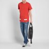 Brushed Diagonal S/S T-Shirt