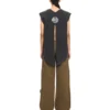 Butterfly Patch Open Back Tank Top