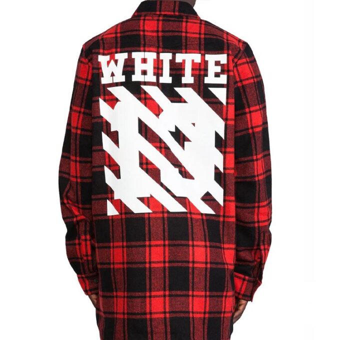 C/O VIRGIL 14SS Shirt Unisex BlackRed