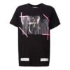 C O VIRGIL ABLO OW Painting Short Sleeve Black Pink