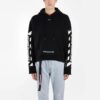 C/o Virgil Abloh Diag Temperature Cropped Men Black