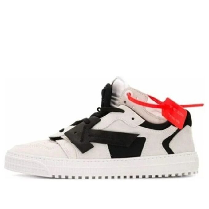 C/O Virgil Abloh Men’ s Black And White Off Court Low Sneakers