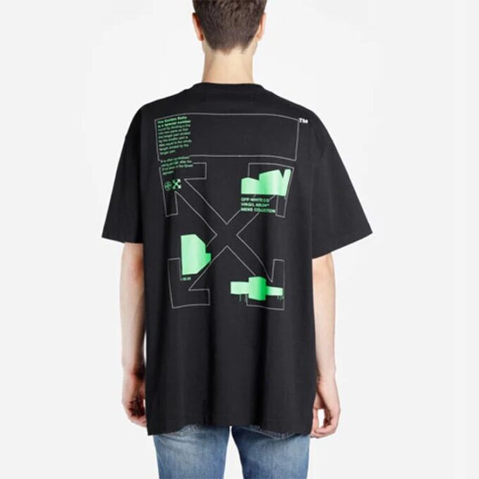 C/O Virgil Abloh Men’ s Black Arch Shapes Over