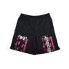 C/O Virgil Abloh Men’ s Black Diag Stencil Mesh Shorts
