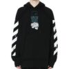 c/o virgil abloh men’ s black dripping arrows incompiuto