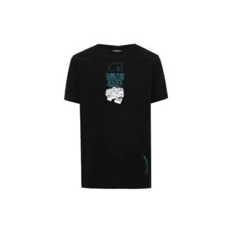 C/O Virgil Abloh Men’ s Black Fibonacci Dripping Arrows Slim