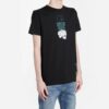 C/O Virgil Abloh Men’ s Black Fibonacci Dripping Arrows Slim