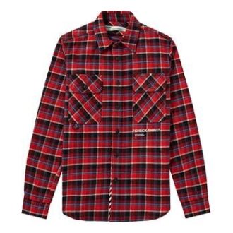 c/o Virgil Abloh Men’ s Multicolor Check Shirt Multicolor