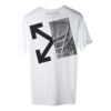 C/O Virgil Abloh Men’ s White Splitted Arrows Over Tee