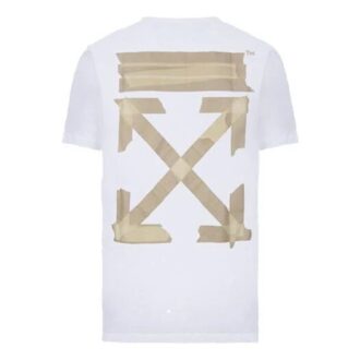 C/O Virgil Abloh Men’ s White Tape Arrows Slim