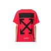c/o VIRGIL ABLOH MONALISA SLIM FIT T-SHIRT Mona Lisa Short Sleeve Red