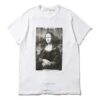 c/o VIRGIL ABLOH MONALISA SLIM FIT T-SHIRT Mona Lisa Short Sleeve White
