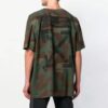 Camouflage Army Green Short Sleeve Loose