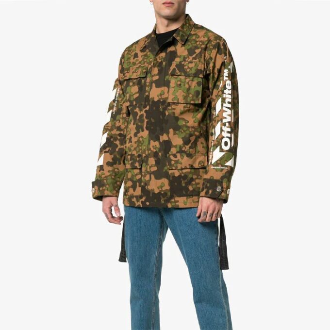 Camouflage Diag Field Jacket