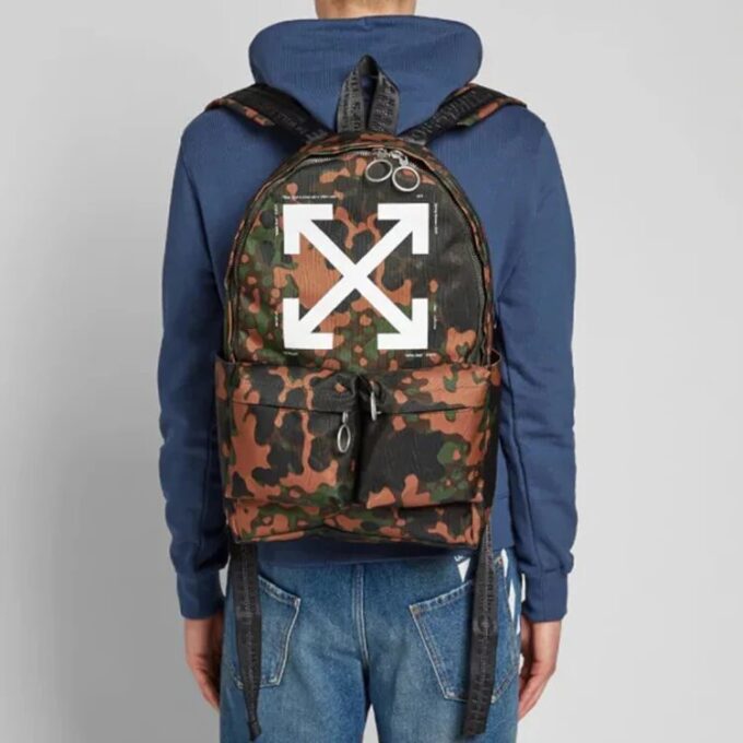 Camouflage Logo Backpacks Camouflage