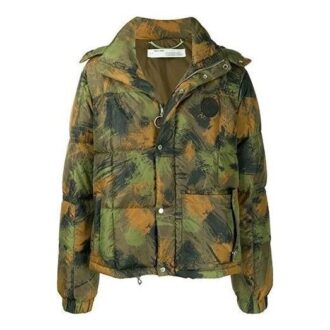 Camouflage Padded Jacket “Green”