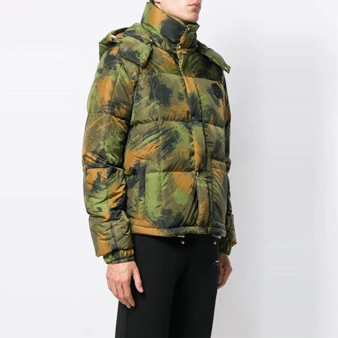 Camouflage Padded Jacket “Green”