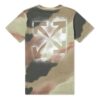 Camouflage Print Stencil Short Sleeve