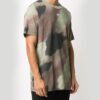 Camouflage Print Stencil Short Sleeve
