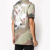 Camouflage Print Stencil Short Sleeve