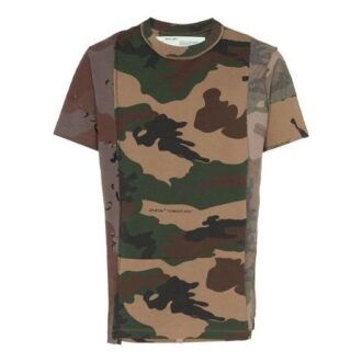 Camouflage Reconstructured Camo Short Sleeve