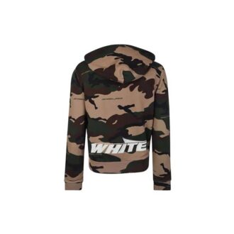 Camouflage Zipper Jacket Green