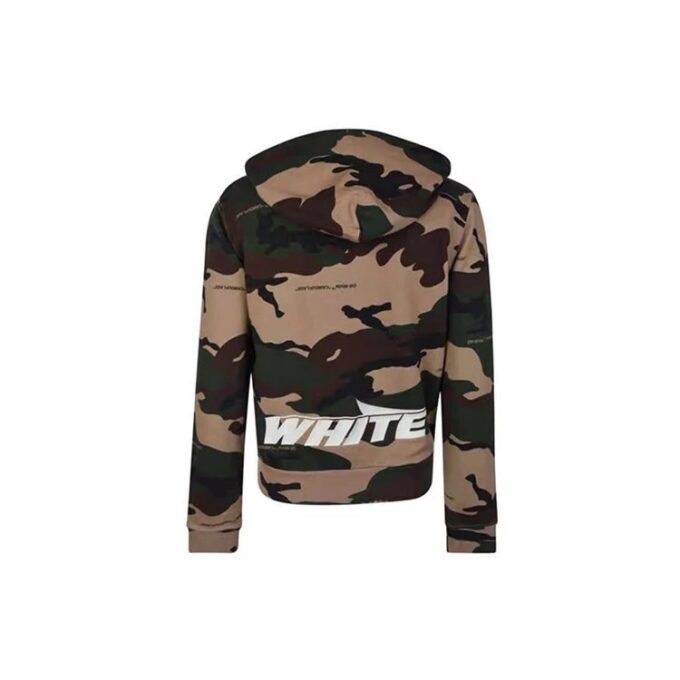 Camouflage Zipper Jacket Green
