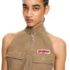 Canvas Pocket Jumpsuit