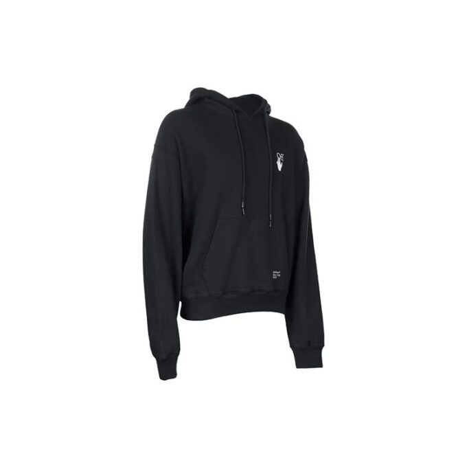 Caravaggio Arrow Over Hoodie “Black/White”