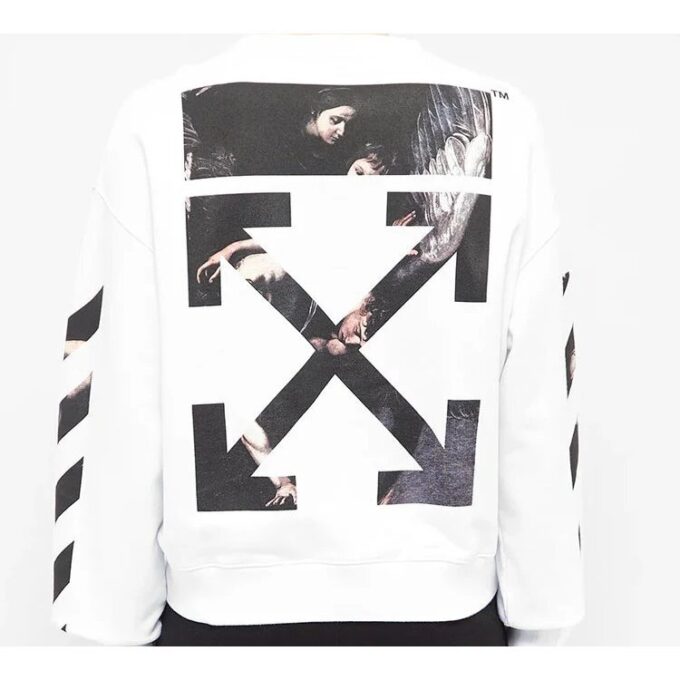 Caravaggio Arrows Round Neck Sweater