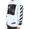 Caravaggio Hooded Pullover Men White