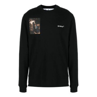 Caravaggio Lute Skate Long-Sleeve Tee “Black White”