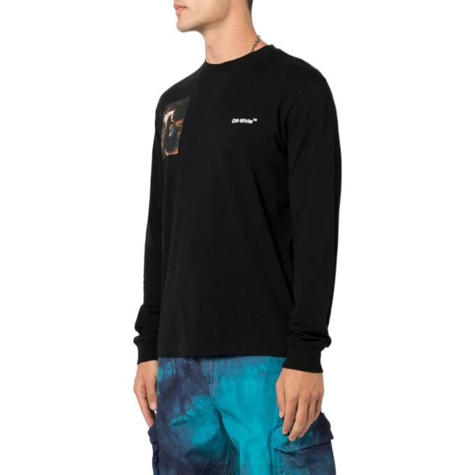Caravaggio Lute Skate Long-Sleeve Tee “Black White”