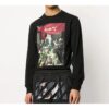 Caravaggio Multi-Color Our Lady Painting Arrow Long Sleeves Ordinary Version Black